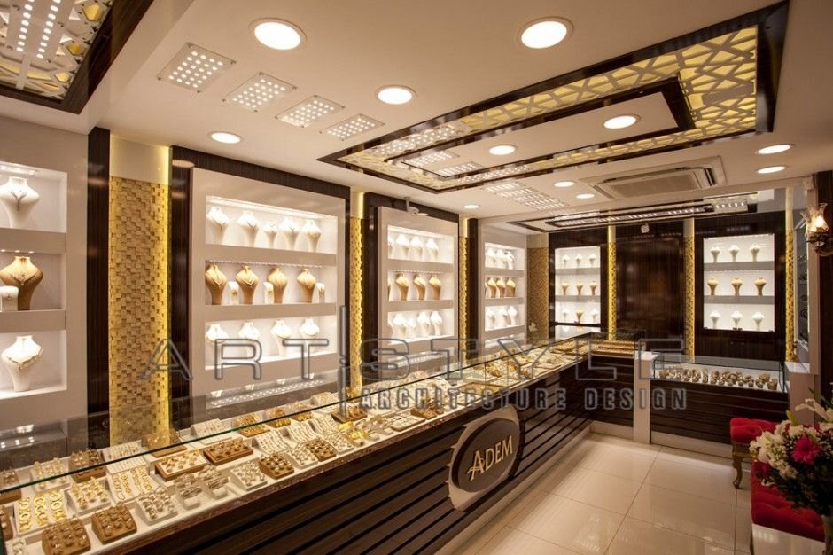 Jewellery Showroom Interior Design